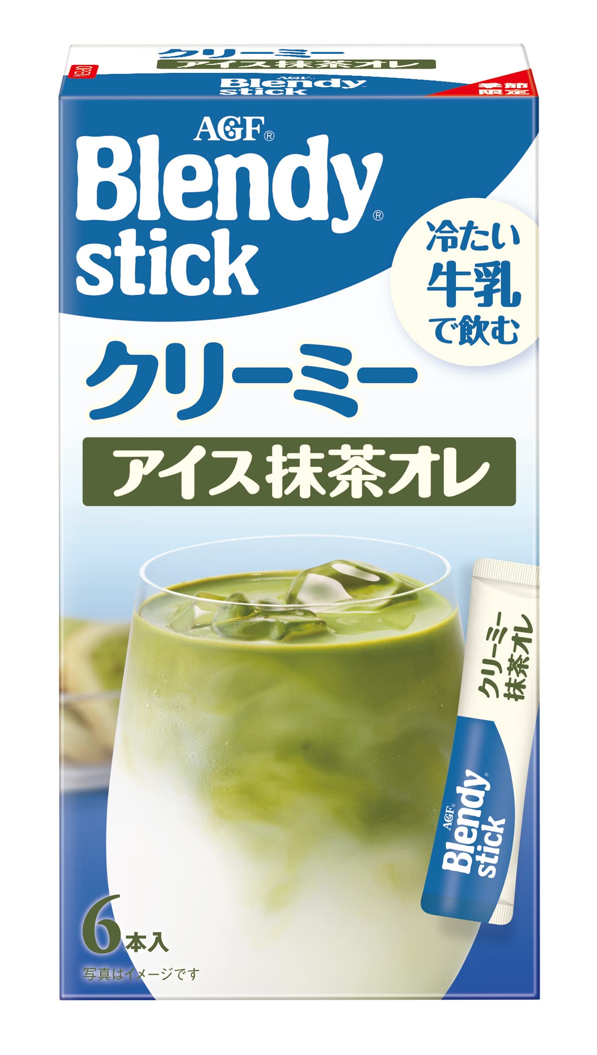 

AGF Blendy Stick Creamy Ice Matcha Me 6 бутылок x 6 коробок с молоком [серия напитков]
