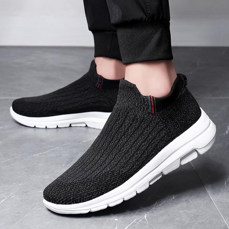 Tendință la modă pentru bărbați Pantofi Flyknit respirabili Pantofi de drumeție Pantofi de sport și de agrement în aer liber Turism Ciorapi de mers pe jos Pantofi