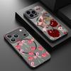 Cartoon Cherry Fruits Case For iPhone 17 Pro Max Case iPhone 16 15 14 13 Pro Max 17E Magnetic For Magsafe Thin Ring Hybrid TPU+PC Matte Cover