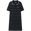 Women's Striped Polo Dress