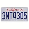 Souvenir Metal License Plate, Custom Auto Sign 15x30cm