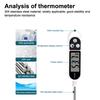 Digital Kitchen Food Thermometer Tp300 Water Oil Thermometer For Meat Cooking Food Probe Bbq Electronic Oven Kitchen Tools