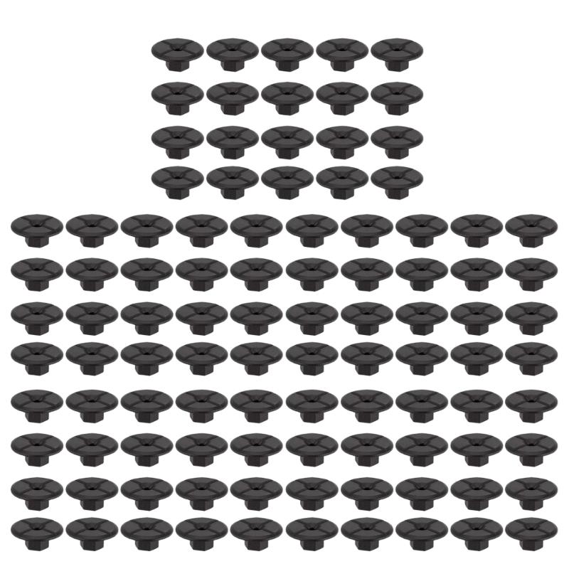 

Threadless Plastic Screws For W201 W124 Quick Installation Automotive Fasteners durablity Lightweight Car Interior Clips 1