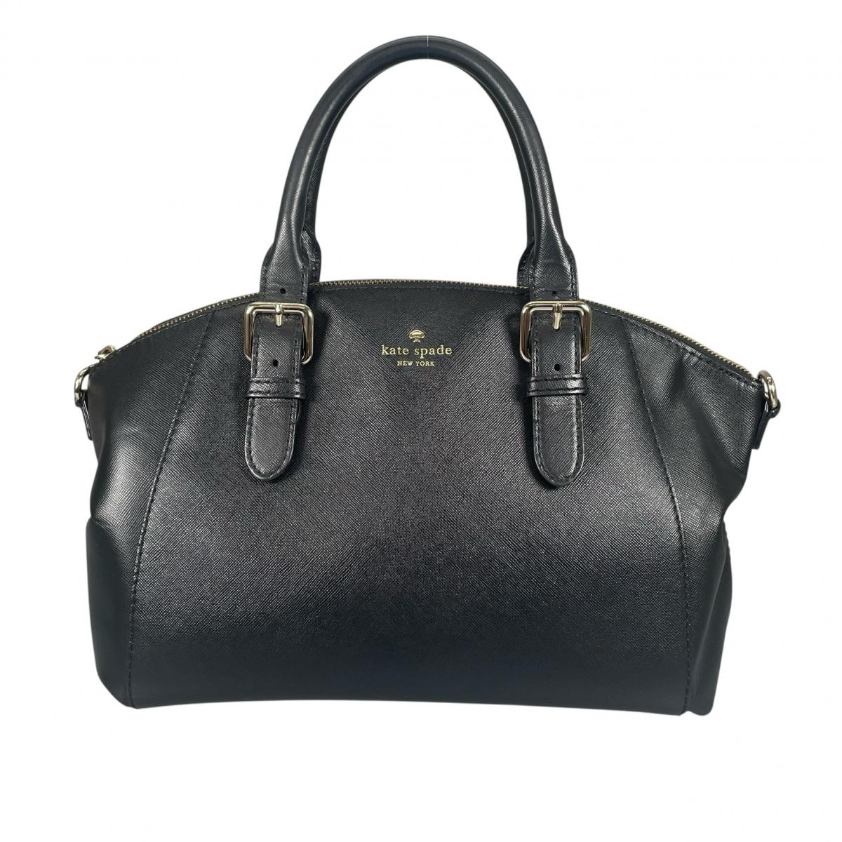 

Kate Spade New York Safiano Handbag leather black Women Used