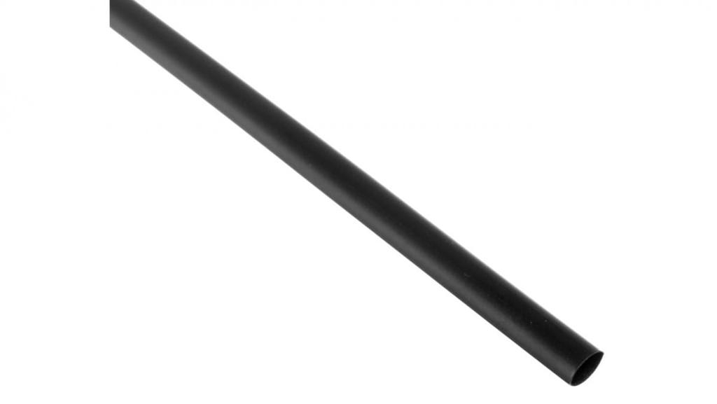 Thin-walled Heat Shrink Tube, 1M Sections, Cr 4.8/2.4 Black, 427531 /50 Pcs/