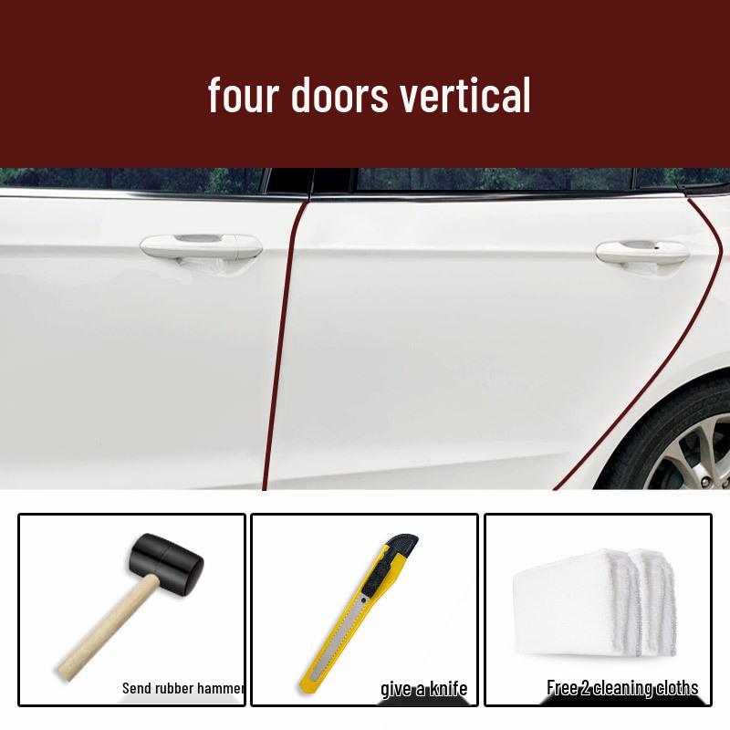 Honda CRV/Civic/Accord/Breeze Drzwi Samoprzylepna Gumowa Listwa Antykolizyjna