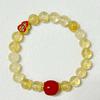 8mm Round Beads Chalcedony Bracelet for Women Natural Stone Beaded Bracelets Handmade Stretch Bangle DIY Jewelry Gifts