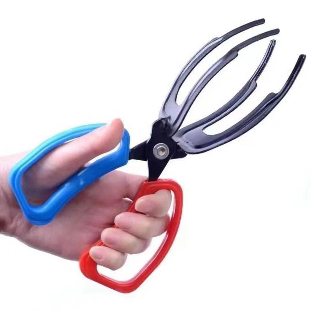 Metall Fisketång Fiskeklips Fiskefångst Fiskeverktyg 2/3 Klo Fiskgrepp Fiskkontroll Tång Fisketillbehör
