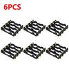 1-10pcs 18650 SMT Battery Holder 18650 SMD Battery Box With Bronze Pins Rechargeable Battery Holder Clip Storage Case Power Bank