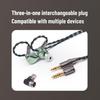BQEYZ Winter2 In-Ear Monitor Wired Earphones, DD+BC HiFi Gaming Earphones with Detachable Cable, Wired Headphones for Audiophiles (Green,