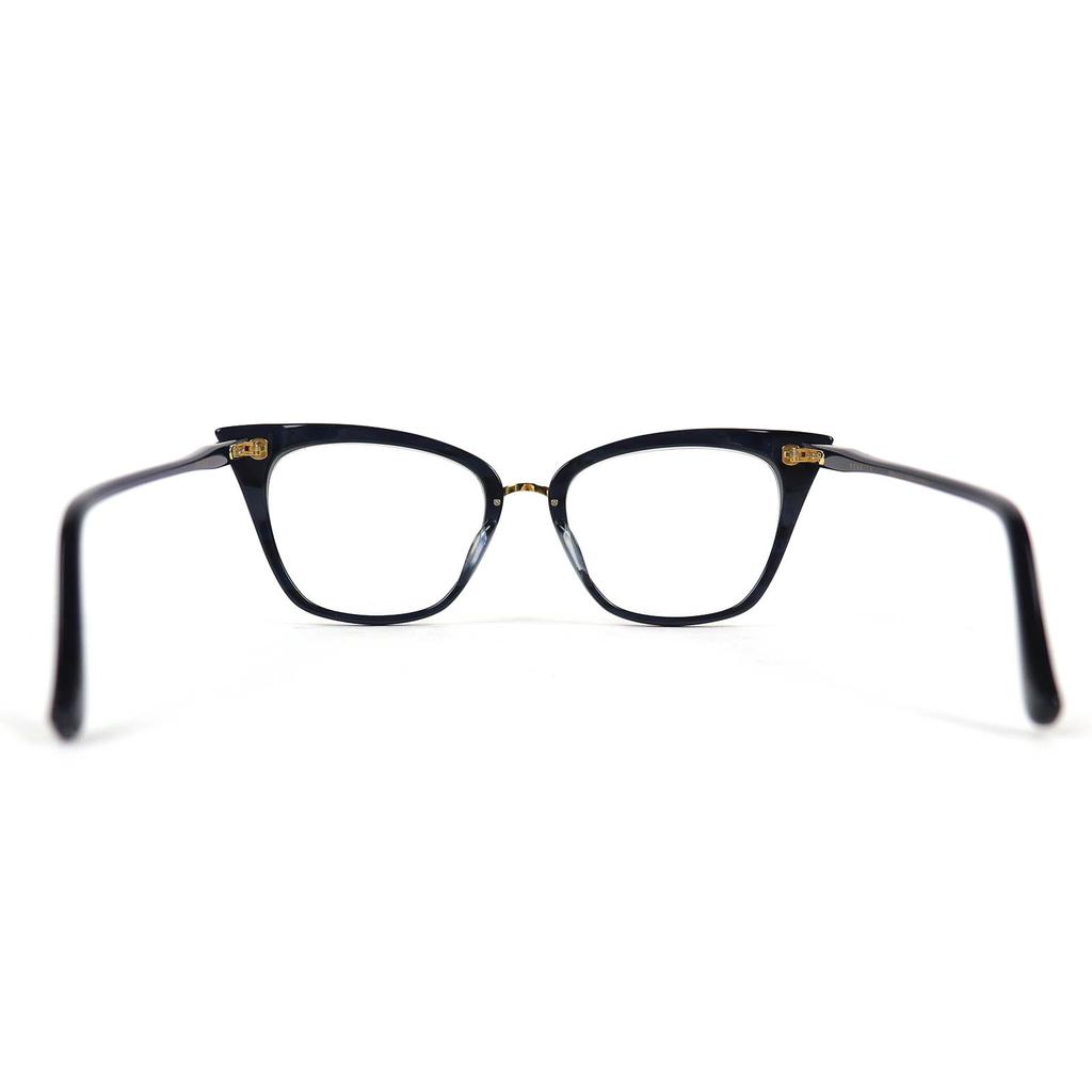 Excellent DITA Glasses REBELLA Cat eye Dark navy mens DRX-3031 Used