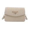 Niche Design Woven Bag Women's 2025 Summer New High-value Chain Bag Fashionable Shoulder Messenger Small Square Bag