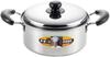 Chen Kenichi IH and Gas Stove Stainless Chen Kenichi Official with Double-Handled Pot, 20cm, Compatible, Steel, Brand, Lid, CK-065