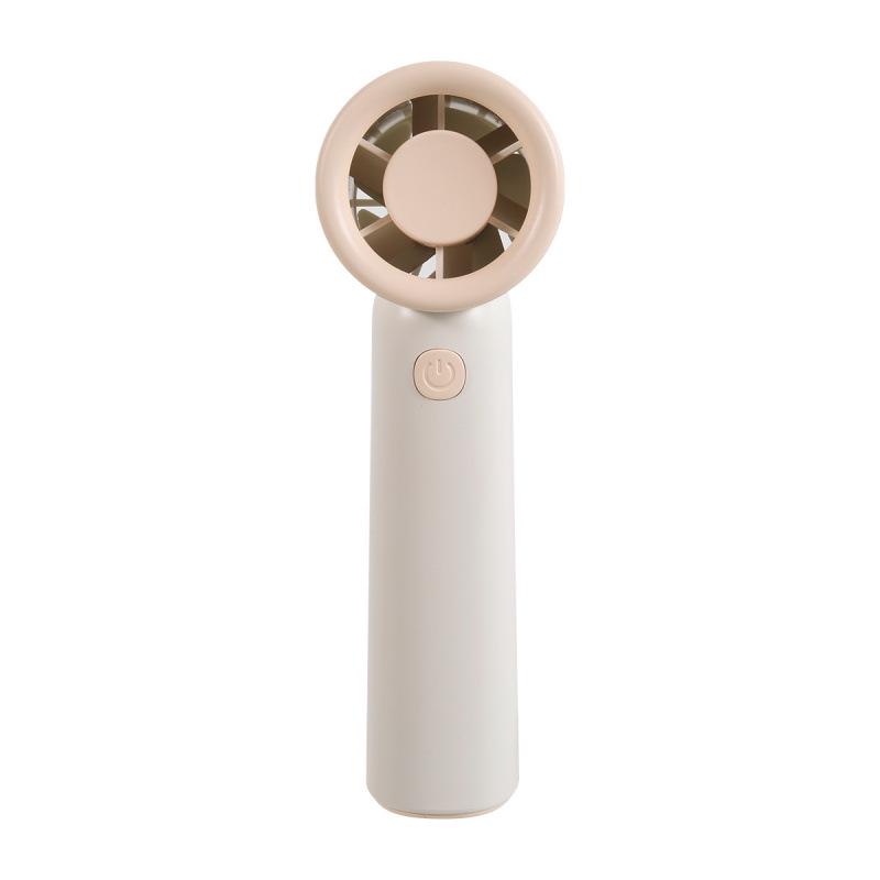 

Portable USB Rechargeable Handheld Mini Fan: Outdoor High-Speed Steel Cannon Design 53x38x121.5mm белый