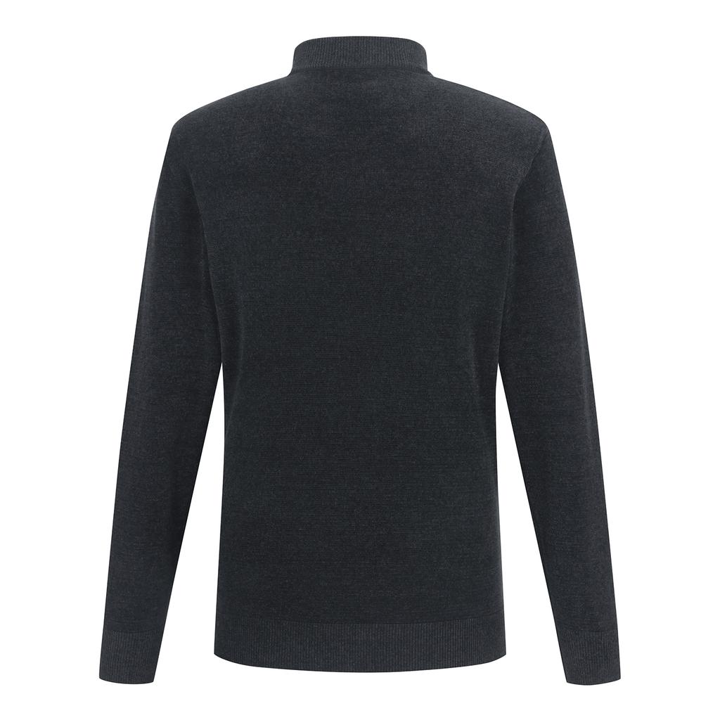 SUPERIOR Men'S Round Sweater Dark Grey (Im0Erd40338)