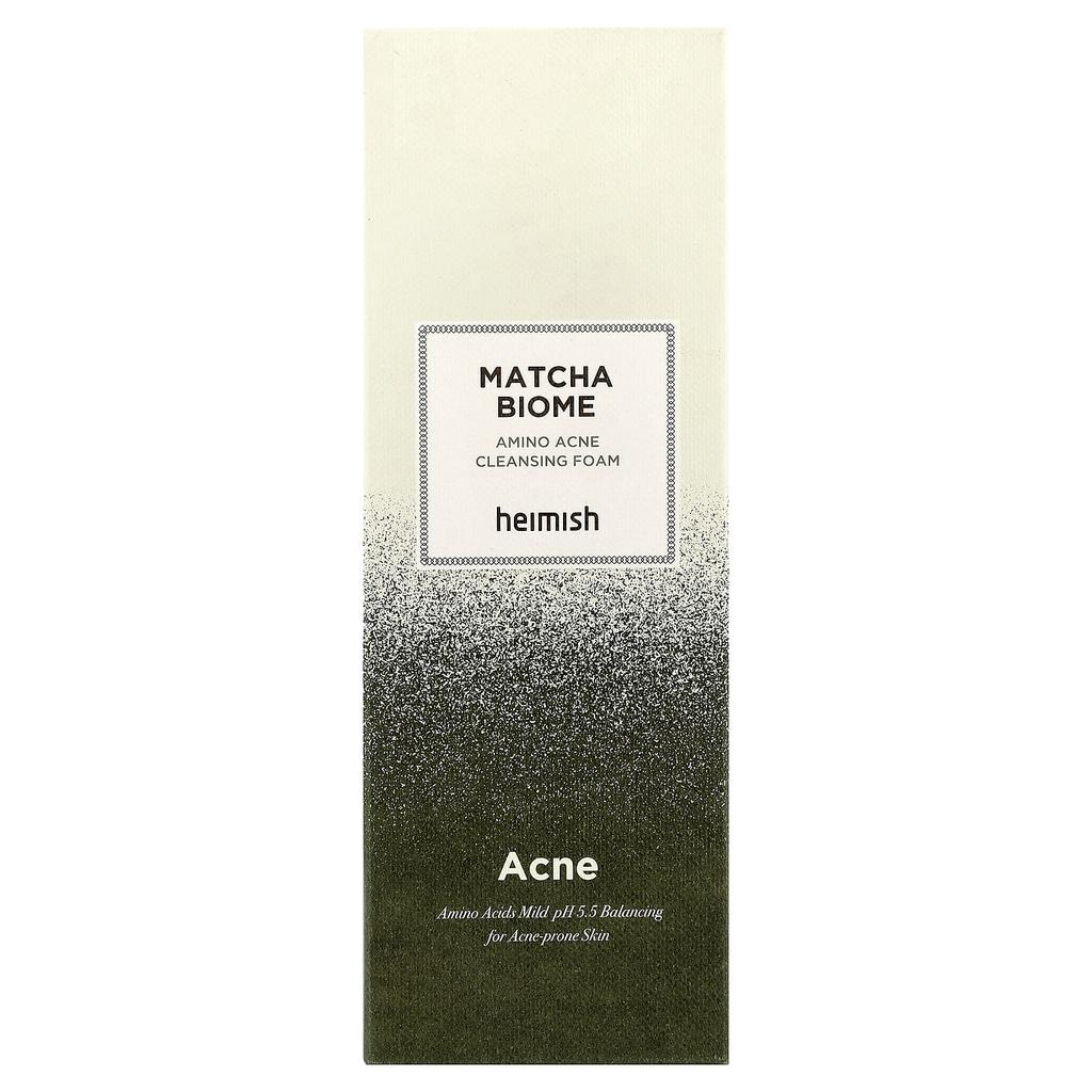 Matcha Biome Amino Acne Cleansing Foam, 150G(5.29Oz)
