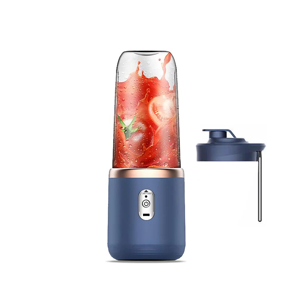 Electric Juicer Mini Rechargeable Multifunctional Portable Juice Extractors Cup Six Blades Delicate Household Outdoor Juicers