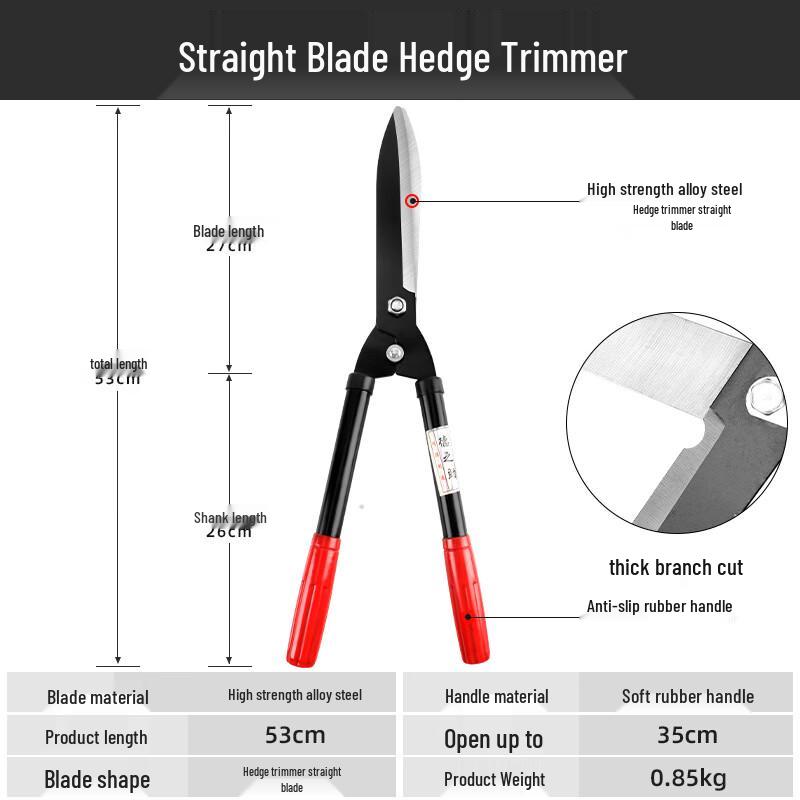 Heavy-Duty Gardening Pruning Shears