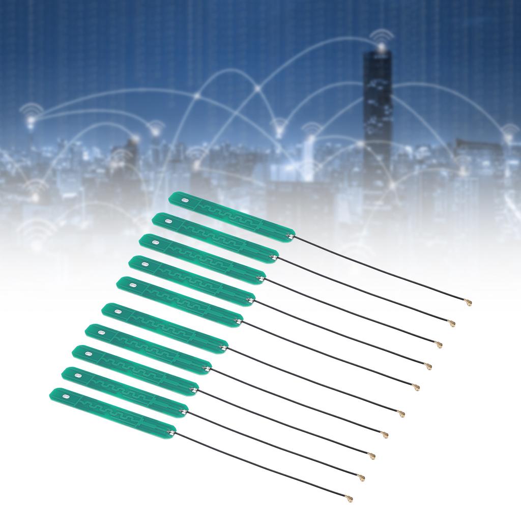 10STK NZ2.4G5.8GPCB001 Router Trådlös Antenn Hög Förstärkning Intern Antenn WiFi Dubbelbandsantenn