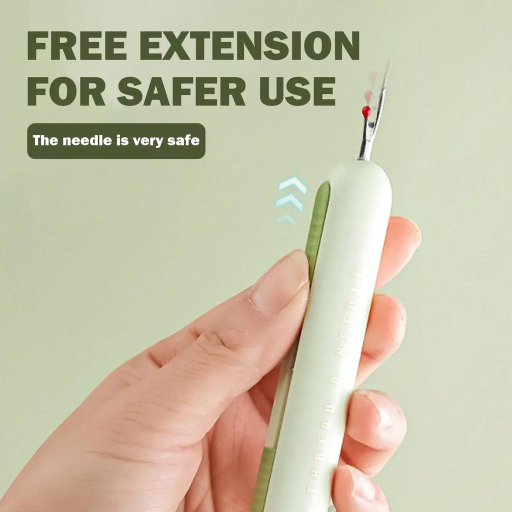 2 IN 1 Needle Threaders Sewing Seam Rippers Stitching Remover and Threader Household Manual Sewing Tools Sewing Accessories