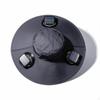 Wide Brim Hat with Fans Rechargeable Cooling Sunlight Panel Breathable for Anglers,