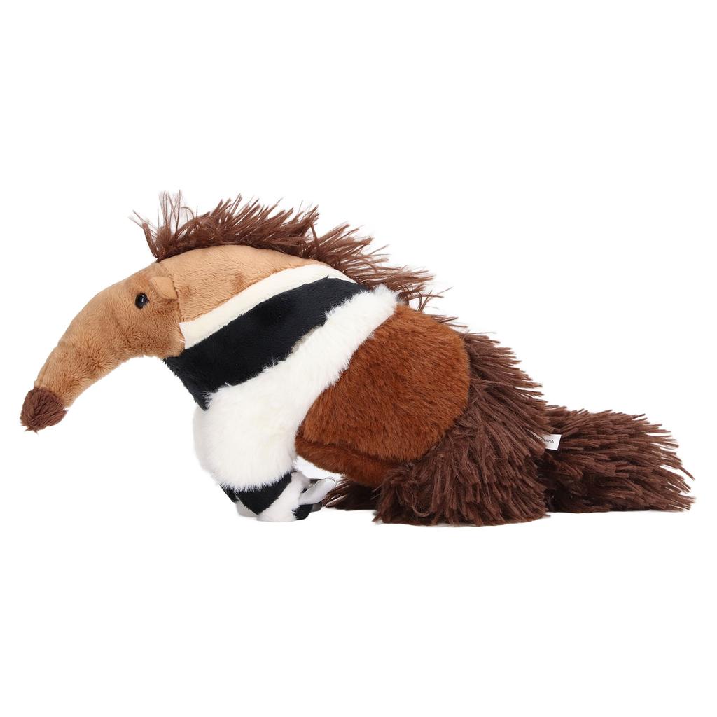 Funny Anteater Plush Toy Office Soft Simulated Animal Stuffed Doll Home Decoration for Kid Adult