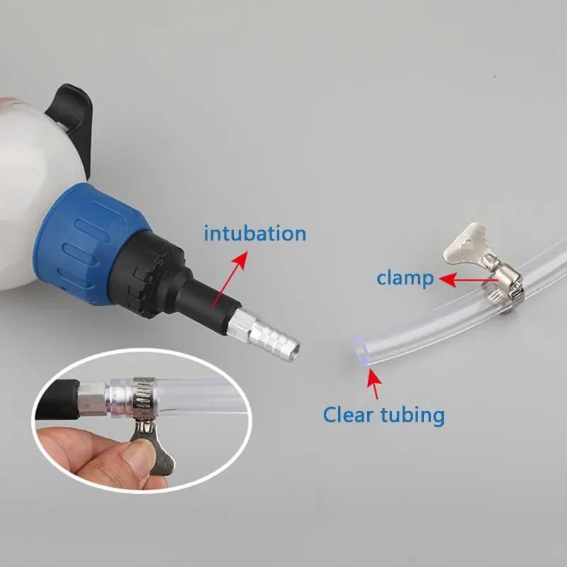 Car Oil Fluid Extractor Siphon Pump Brake Fluid Fluid Syringe Pump Auto Manual Suction Vacuum Fuel Transfer Hand Pump 500/1500cc