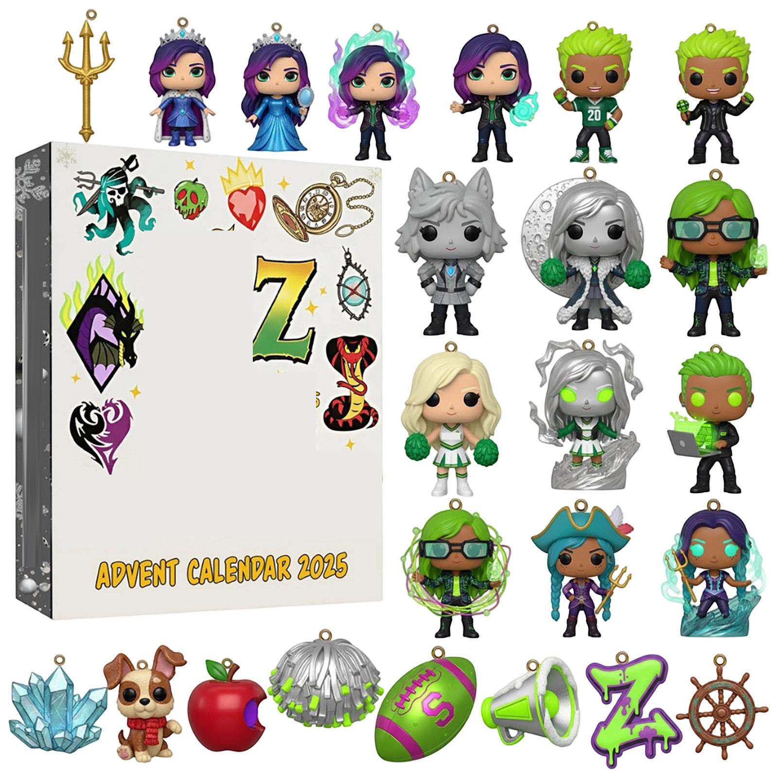 

Christmas Arrival Calendar, Spend A Happy Christmas Countdown Together, 24 Acrylic One Size