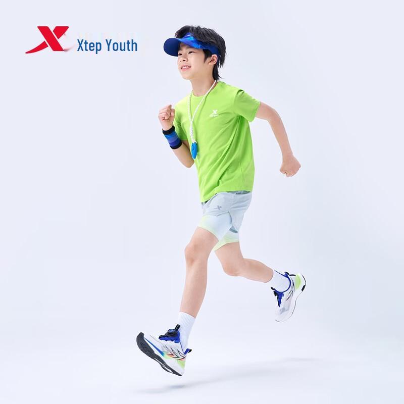 Xtep Youth Reflective Logo Summer T-Shirt