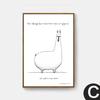 Scandinavian Decorative Living Room Unicorn Weird Lama Fluffy Fox Flamingo Kids Room Fresh Cartoon Art House Poster