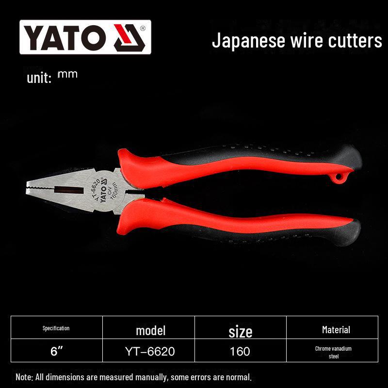 Yiertuo Multi-Function Needle-Nose Pliers for Electricians - CRV Industrial Grade