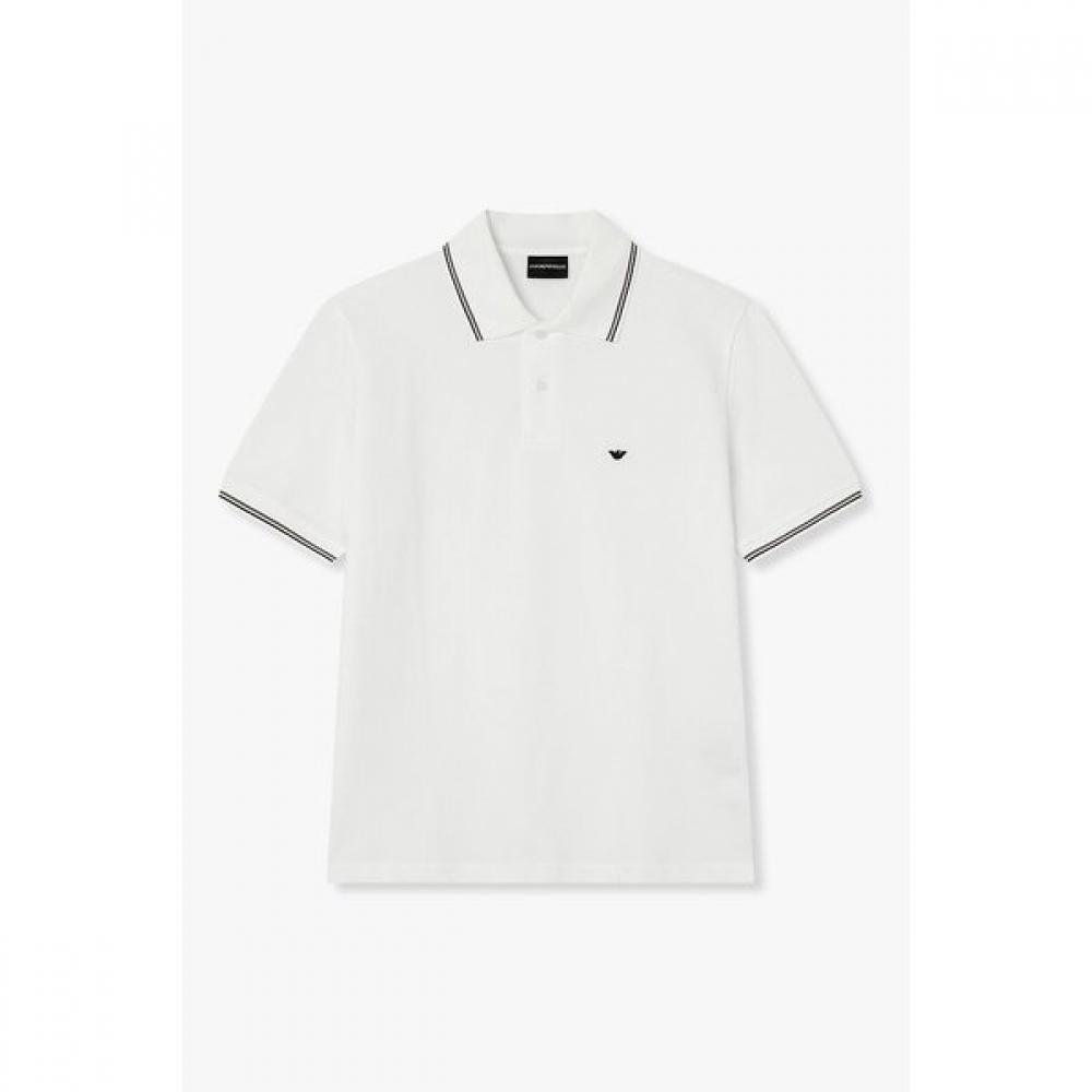 

Emporio Armani Men S Polo Shirt Double Line Trimming A516126030 XXL