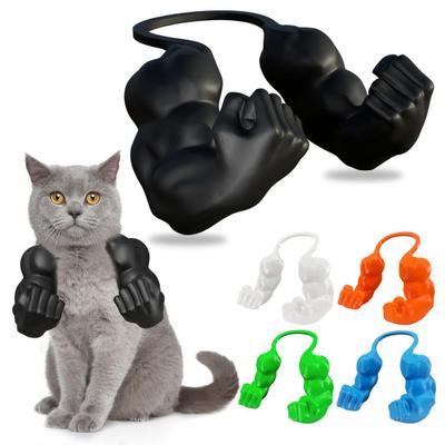 Komik Kedi Kaslı Kol Süper Kahraman Cosplay Kostümü Boyun Kol Kaslı 3D Baskılı Aksesuarlar Cadılar Bayramı Doğum Günü Partisi için