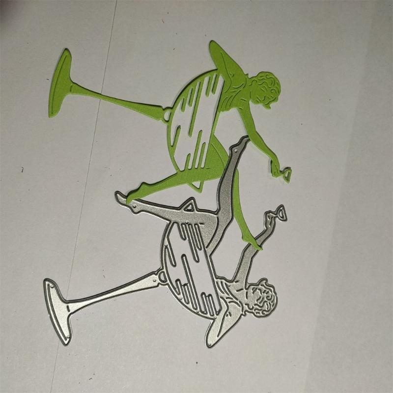 Dancing Girl Metal Cutting Dies Scrapbooking Stencils Die Cuts Card Embossing DIY Album Photo Template Molds Decorations