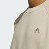 Adidas All Szn Oversized Sweatshirt Solid Color Letter Logo Embroidery Detail Sports Crew Neck Pullover Men Sweatshirt Prairie-Brown IY4282