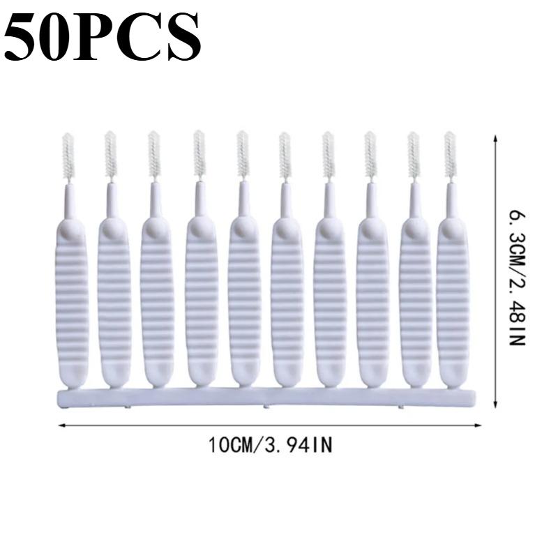 100PCS Shower Head Cleaning Brush Anti-clogging Small Brush Mobile Phone Hole Cleaning Tools Keyboard Gap Washing Accessorie
