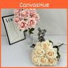 Flower Rose Wedding Arch Decor With Silk Flowers For Photography Home Display