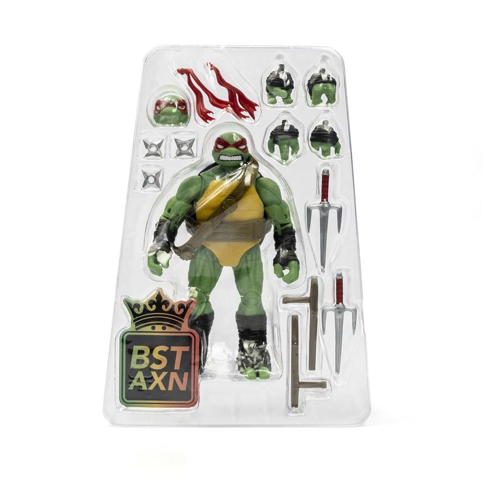 The Loyal Subjects Teenage Mutant Ninja Turtles Raphael Action Figure BST AXN IDW Inspired Comic Heroes 5-Inch