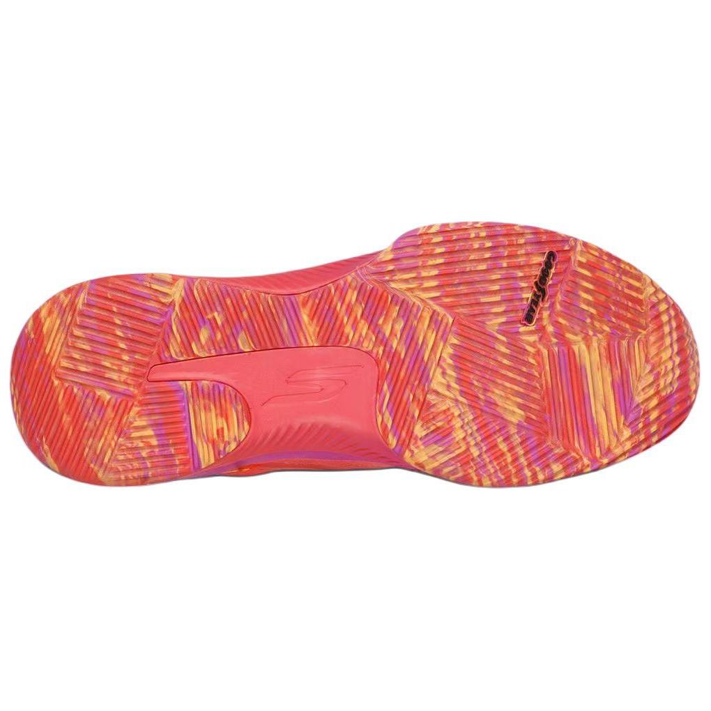 Skechers Skx Nexus Comfortable Versatile Durable Low-Top Basketball Shoes Men sneaker Coral Orange 253015-CRL
