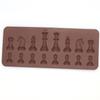 New DIY Chess Shaped Silicone Cake Mold - Chocolate Ice Cube Baking Mould Kitchen Accessory For Cake Decorating Home Supplies
