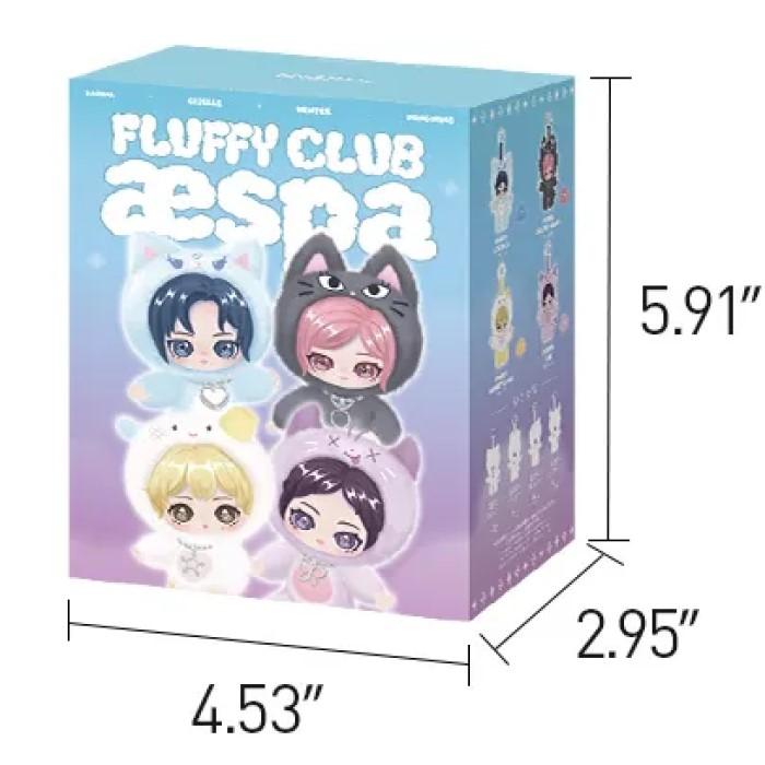 aespa x POP MART Fluffy Club Series Vinyl Plush Doll Pendant – Secret