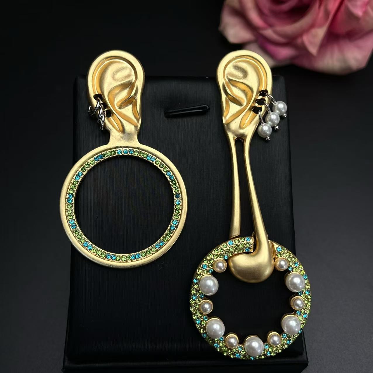 Новые винтажные серьги Xiapa с преувеличенным дизайном, высококачественные серебряные иглы, ощущение роскоши