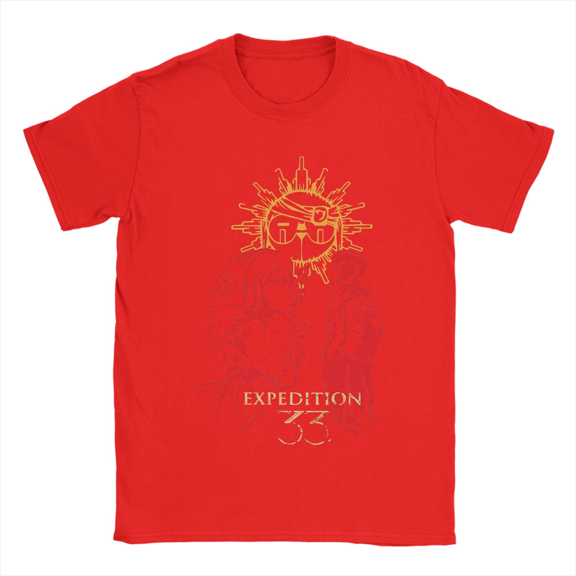 

Unisex Women Graphic Print Clair Obscur Expedition 33 Tee T Shirt 100 Cotton Tshirts Clothing S
