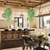1/2Pcs Artificial Plant Vine Fake Leaf Plant Hanging DIY Basket Ornament for Home Room Decor Garden Wedding Decoration Outdoor