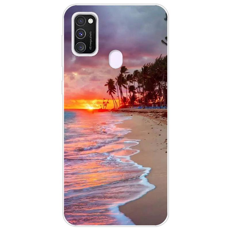 

Для Samsung M21 чехол 6.4 мягкий силиконовый чехол TPU для Samsung Galaxy M21 M 21 SM-M215FZGUSER m215 телефон задняя крышка бампер Funda Samsung M21