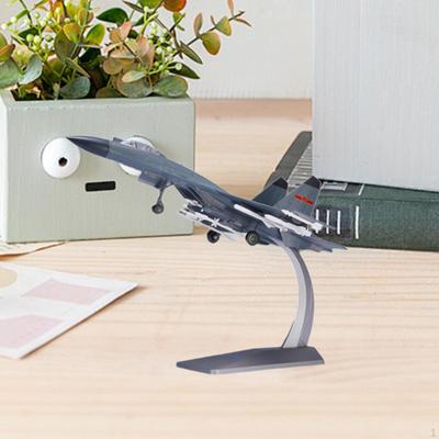 1: 72 Chinesische J11 Kampfflugzeug Modellflugzeug Sammlung mit Ausstellungsständer Multifunktional