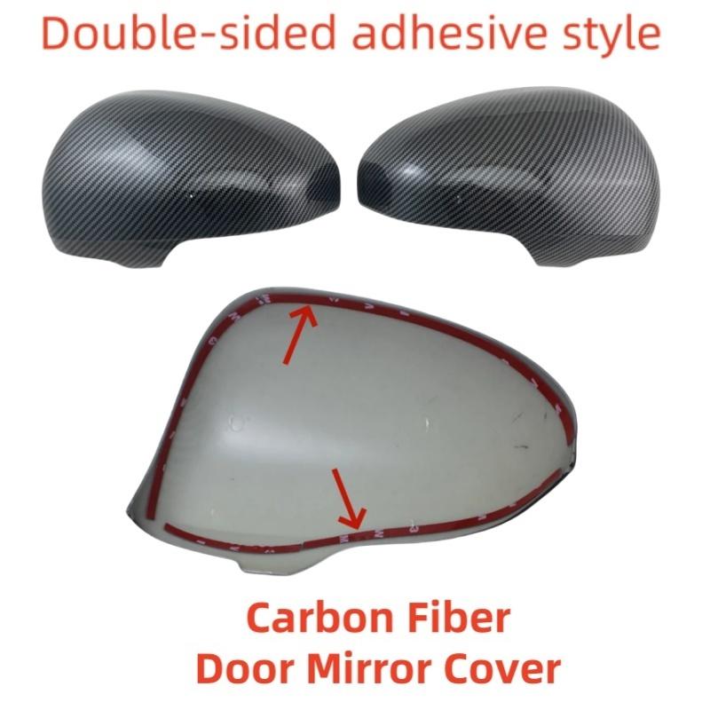For Toyota Prius XW30 30 2009-2015 2010 2012 2013 Black Carbon Rearview Shell Car Modification Accessories Door Mirror Cover