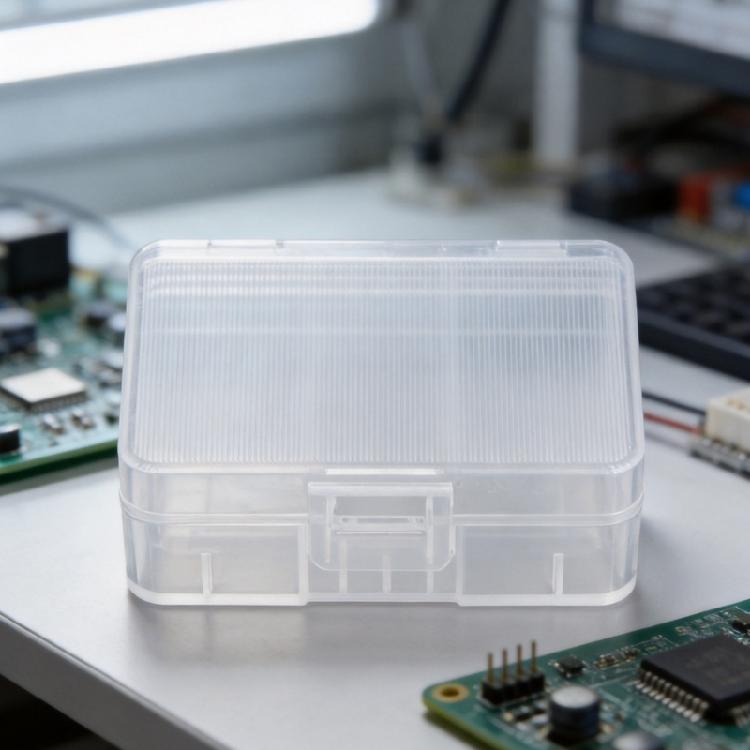 9V Battery Storage Holder Case, Snap-Lid Box for Sorting Spare Batteries in Drawers, Offices,Battery Rectangular Case