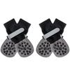 4pcs Anti-Slip Dog Socks Anti-Scratch Silent Paw Protection Socks Highly Elastic Adjustable Straps Cat Socks