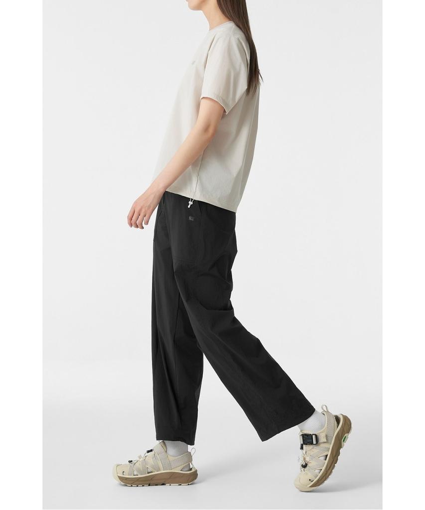 Koolongseupocheu Women'S Daypack Wide Fit Pants Tvpnm26692Blk